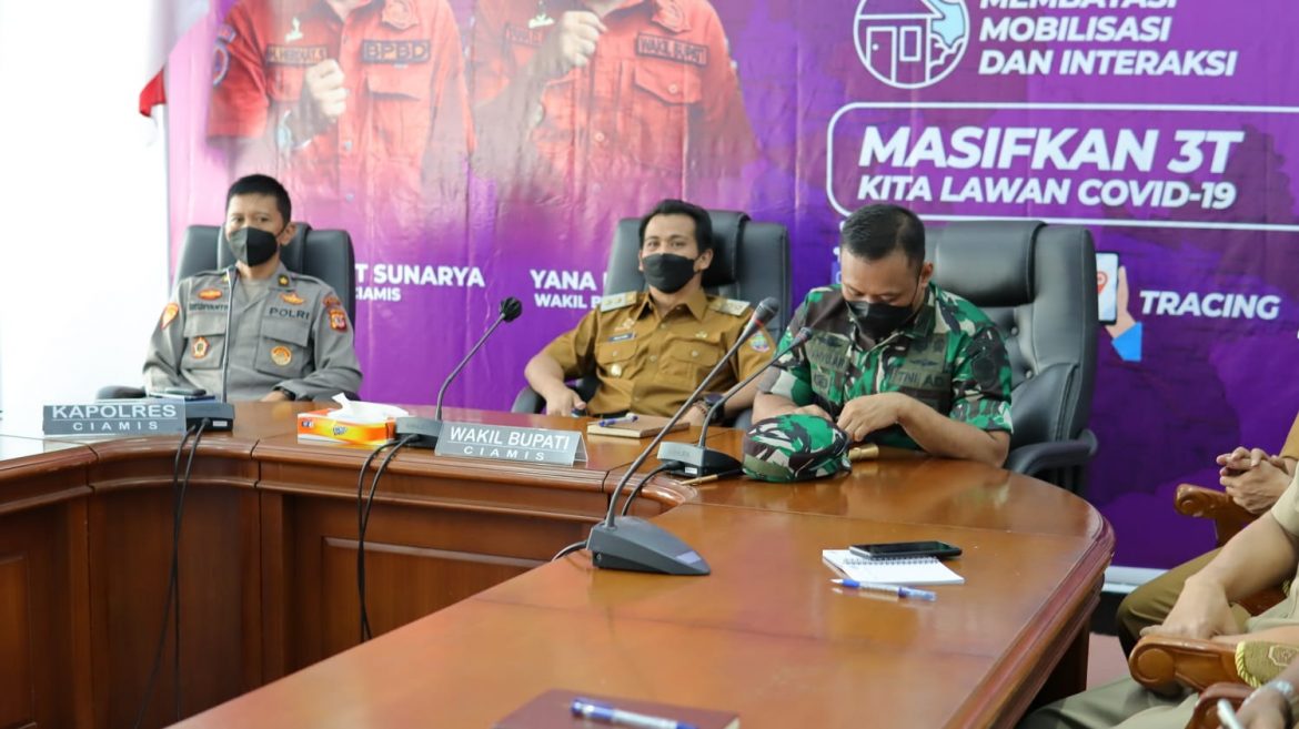 Wabup Ciamis Ikuti Rakor Persiapan Mudik Lebaran 1443 H Tingkat Jawa Barat