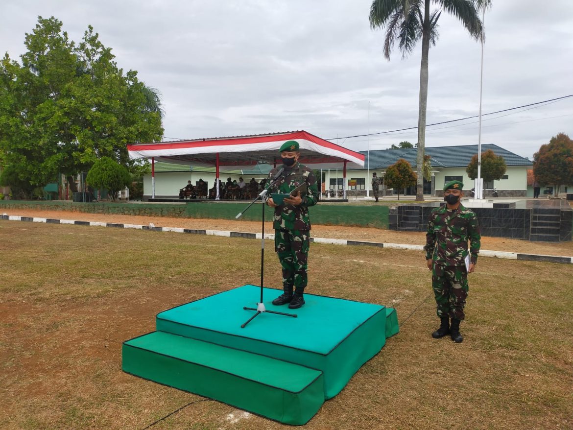 Wadanrindam III/Siliwangi Pimpin Upacara Pembukaan Pendidikan Kejuruan Tamtama Infanteri di Ciuyah Kab Lebak Banten