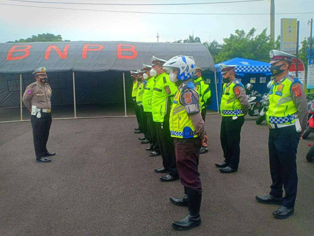 Selama Bulan Suci Ramadhan 1443 Hijriah Sat Lantas Polres Ciamis Lakukan Pengamanan di Sejumlah Lokasi Ngabuburit