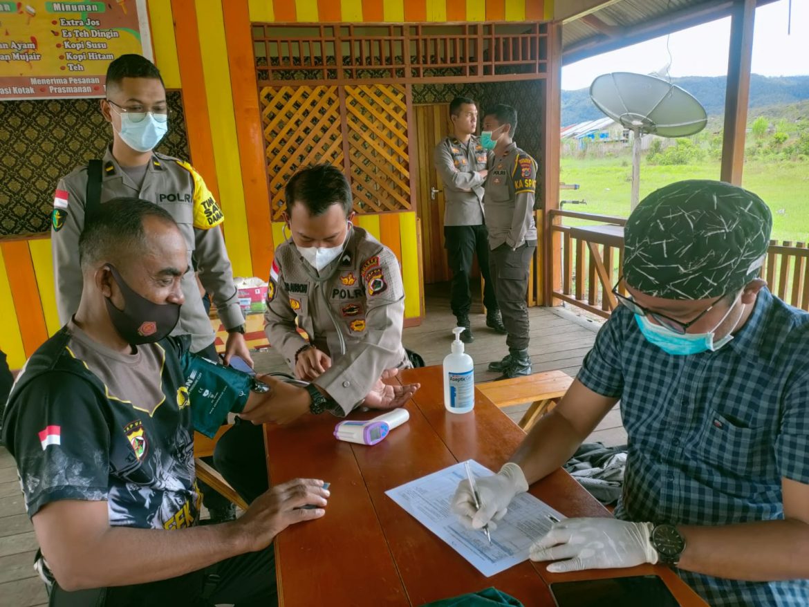 Satgas Binmas Noken Ops Damai Cartenz 2022 Imunitasi Penting Untuk Kesehatan&nbsp; COVID -19&nbsp; Pegunungan Bintang
