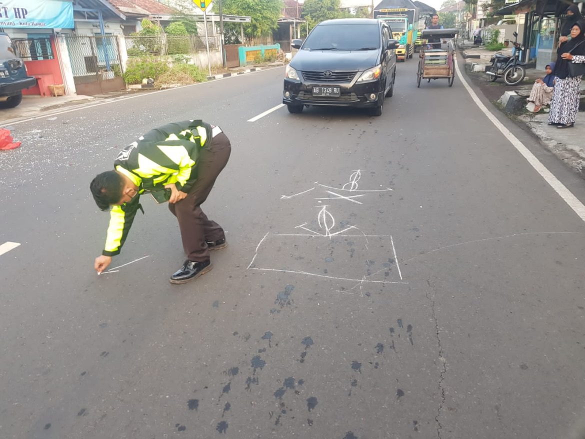 Hati-hati dalam berkendara, korban kecelakaan ini meninggal dunia