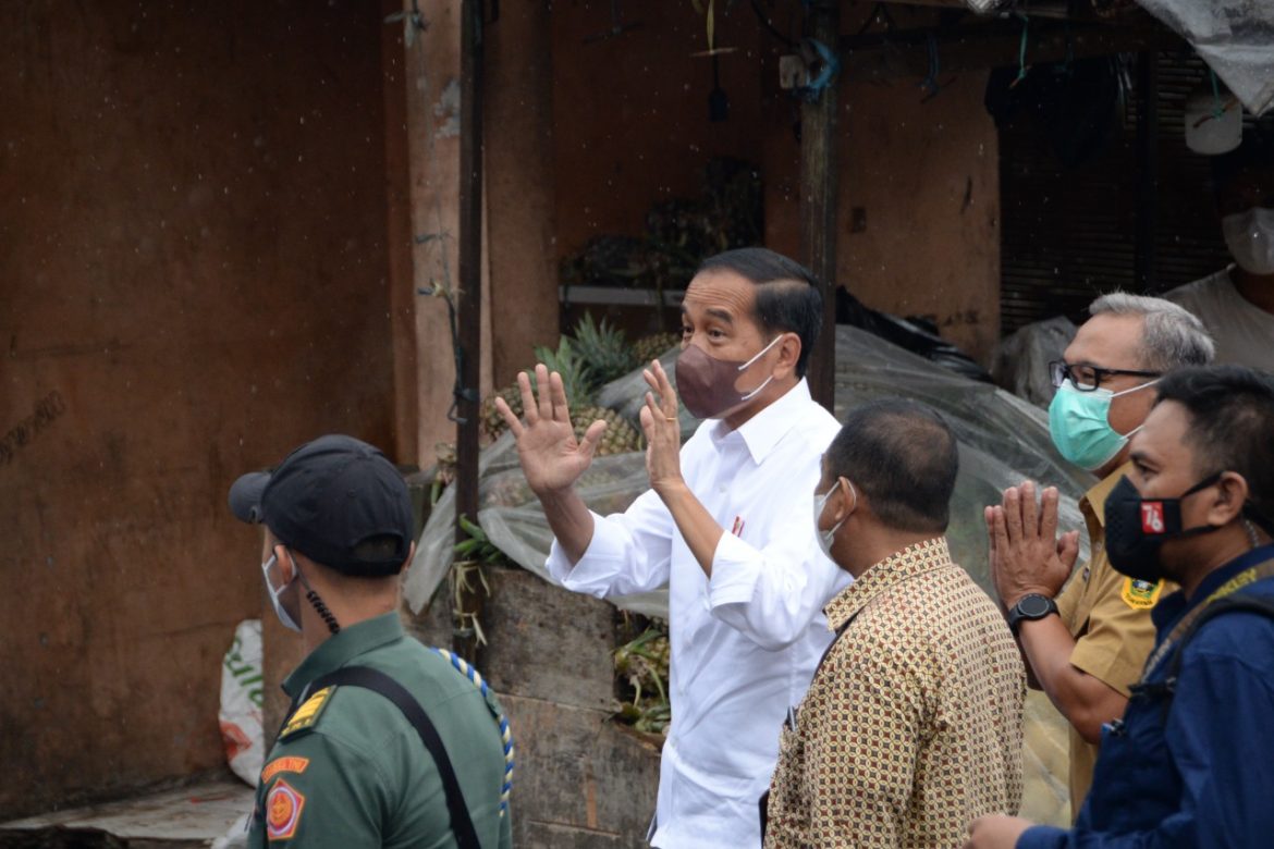 Kunjungan Kerja Presiden RI Ke Pasar Tohaga Cisarua dan Pasar Tohaga Ciawi Kabupaten Bogor