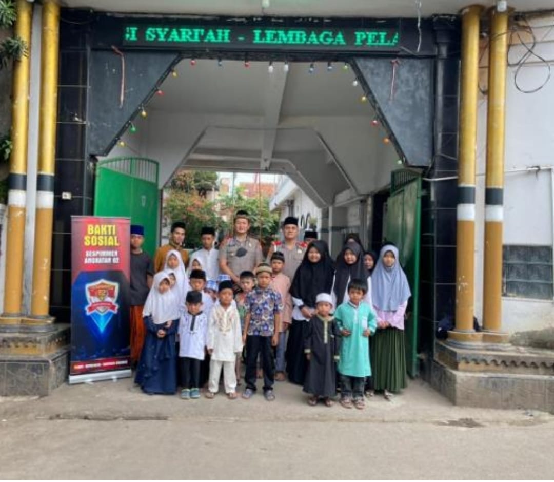 Semarakan Ramadhan 1443 H, Serdik Sespimen angkatan ke 62 Berbagi Kasih Kepada Warga Panti Asuhan