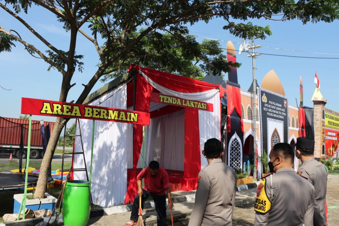 Pos Pelayanan Rest Area KM 166 Tol Cipali Ada Area Bermain Anak