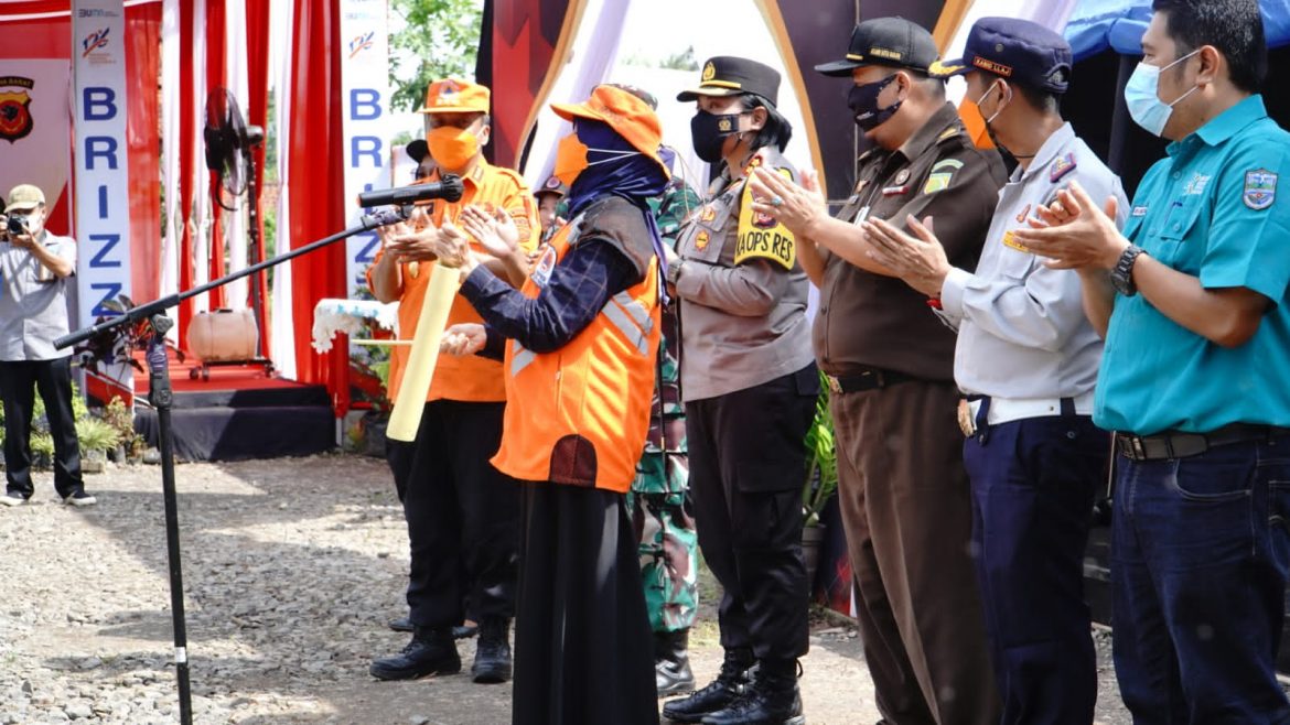 Kapolres Banjar Menghadiri Apel Hari Kesiapsiagaan Bencana Tingkat Kota Banjar