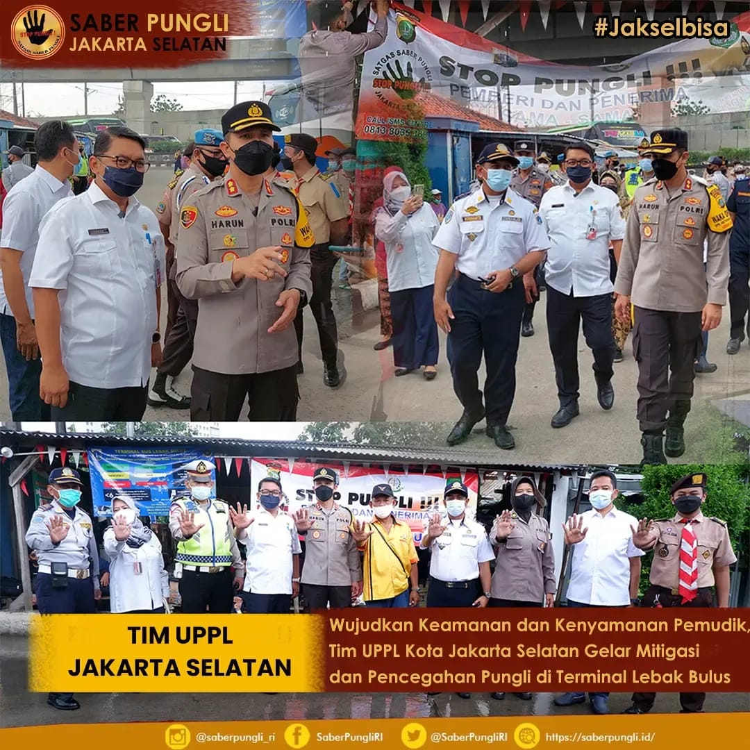 Polisijaksel, Wujudkan Keamanan dan Kenyamanan Warga, Pokja UPPL Kota Jakarta Mitigasi dan Pencegahan Pungli Terminal Lebak Bulus
