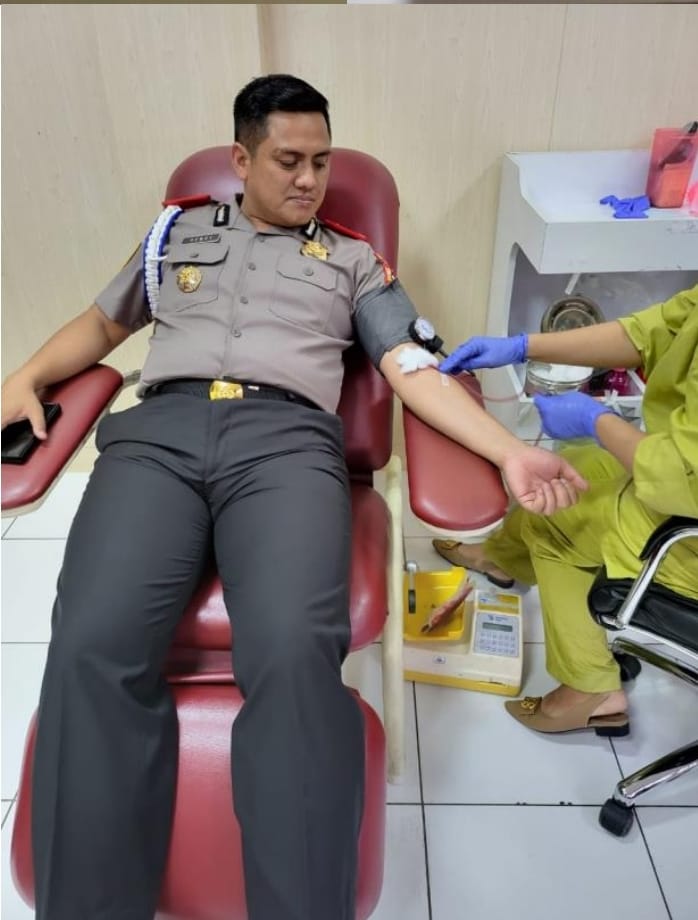 Serdik Sespimen Angkatan ke 62 Gelar Donor Darah Bantu Masyarakat Terdampak Wabah Covid-19