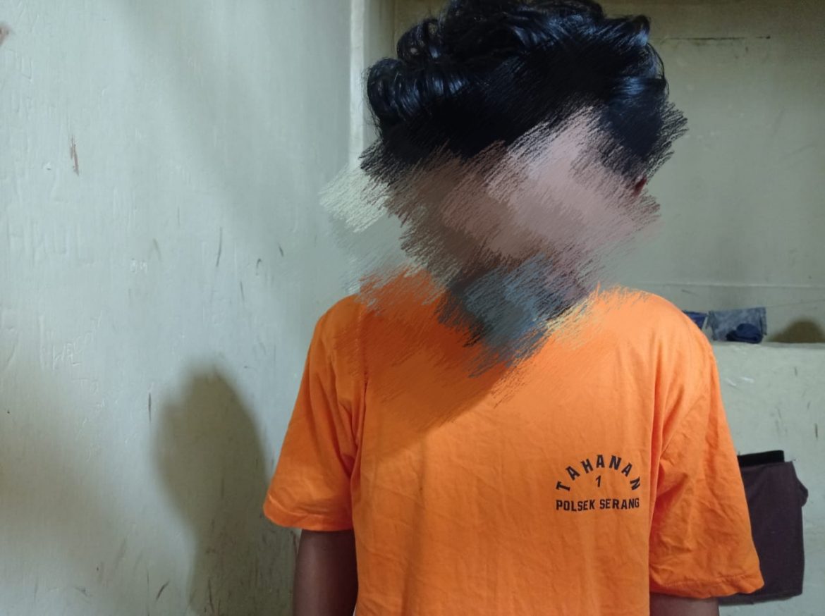 Pelaku Pencurian Tiga Unit, Handphone Dikosan, Dibekuk Satreskrim Polsek Serang Polres Serkot