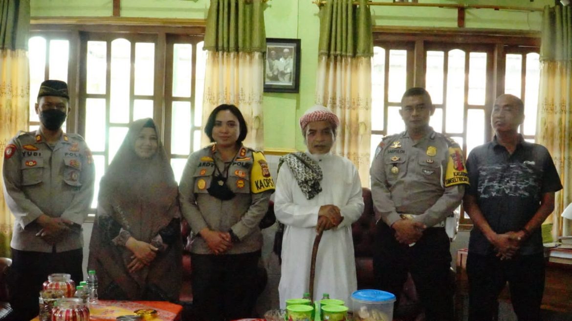 H+3 Momen Lebaran, Kapolres Banjar Silaturahmi ke Ponpes Al-Azhar Citangkolo