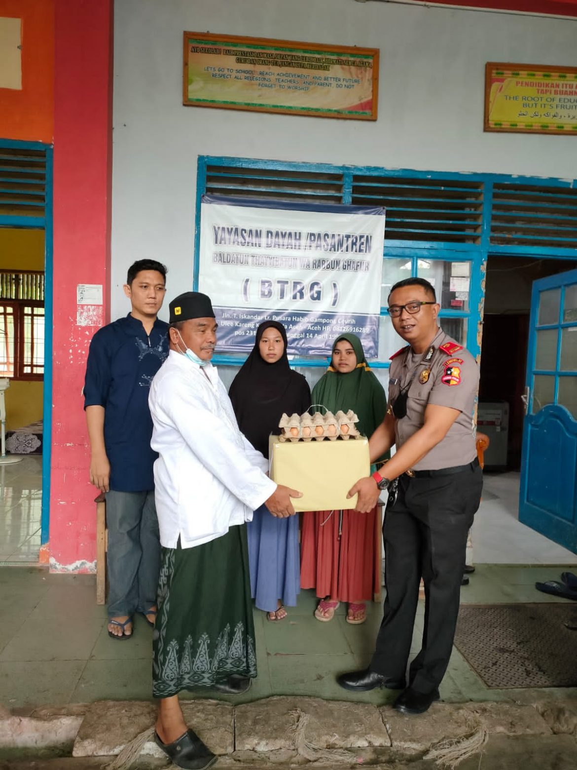 Bakti Sosial, Intip Kegiatan Serdik Sespimen angkatan ke 62 Berbagi Terhadap Sesama