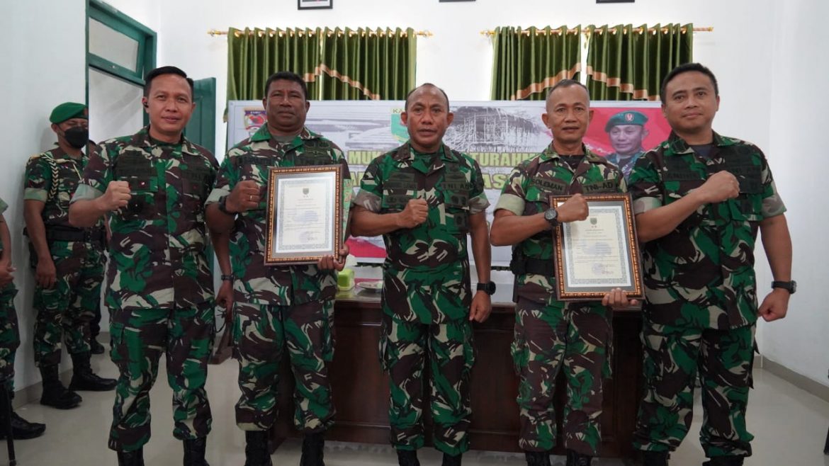 Pastikan Kondisi Nyata Satuan,Pangdam Kasuari Kunker Ke Kodim 1807/Sorsel