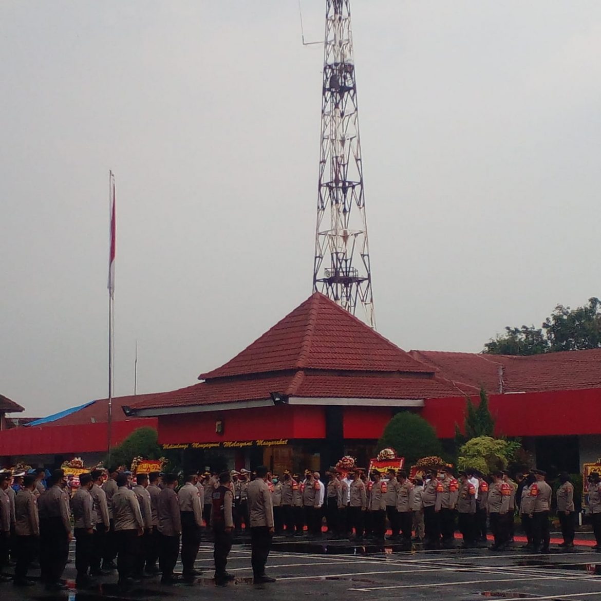 Sertijab Kapolres Metro Tangerang Kota