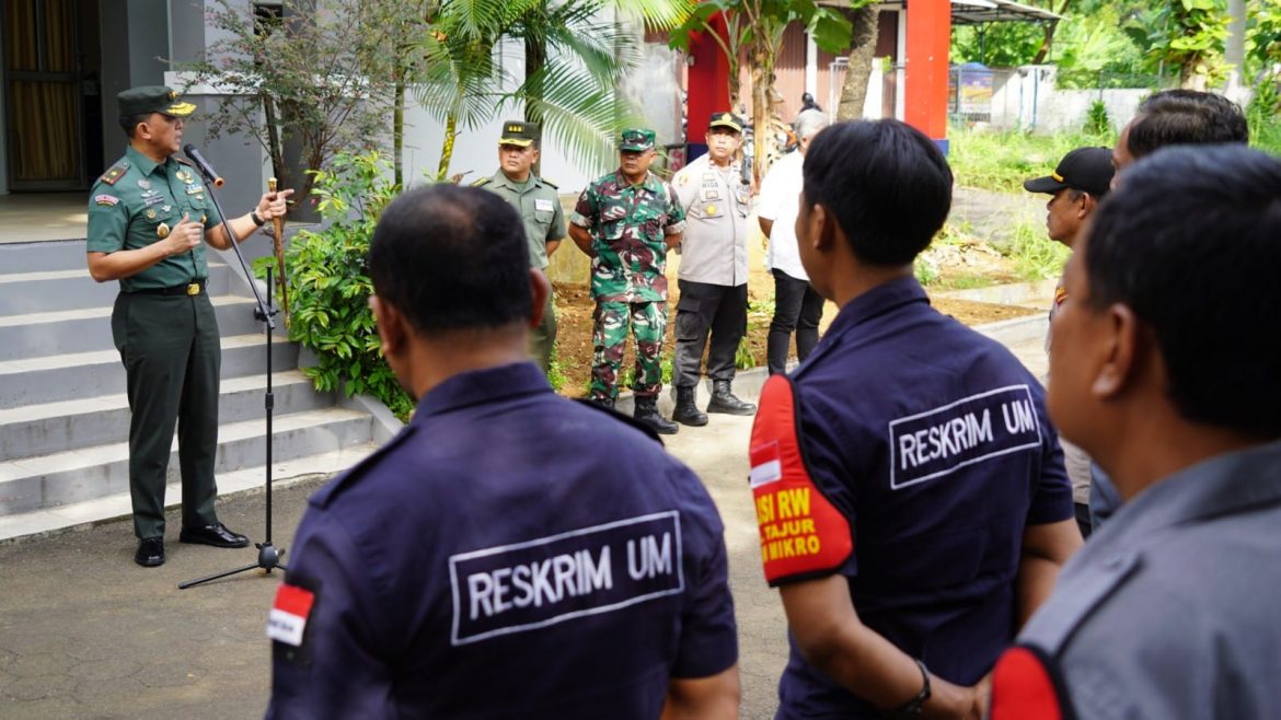 Silahturahmi Komandan Korem 061/SK Pimpin Apel Sinergitas Mengabdi Tingkat Kota Bogor