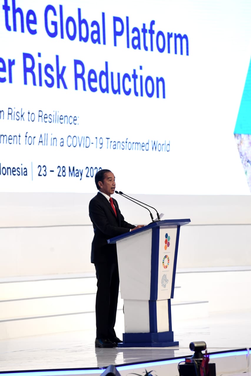 Presiden Jokowi Resmi Buka GPDRR 2022 di Bali