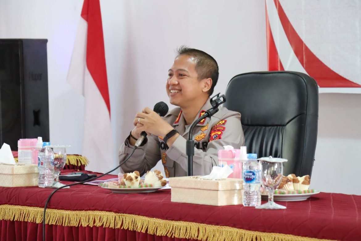 Kapolres Ciamis Katakan Bhabinkamtibmas Merupakan Garda Terdepan Polri Dalam Menjaga Harkamtibmas