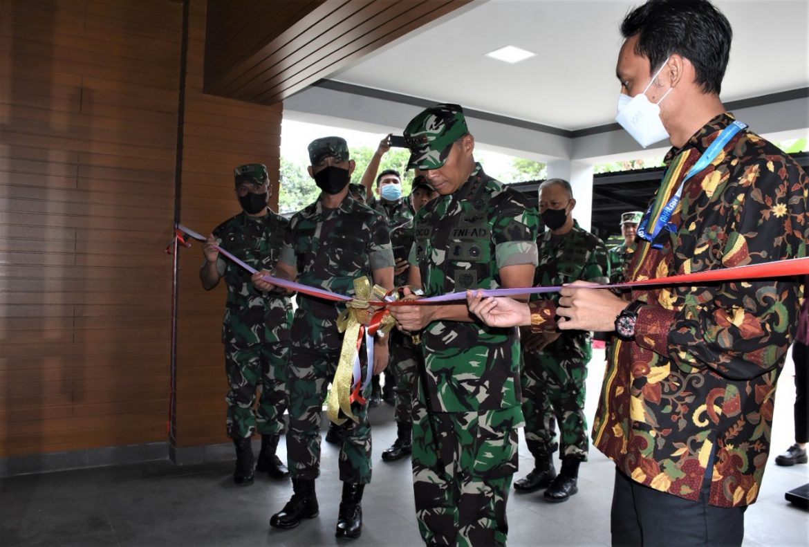 Dankodiklatad Resmikan Perumahan Rusun Contong Kodiklatad
