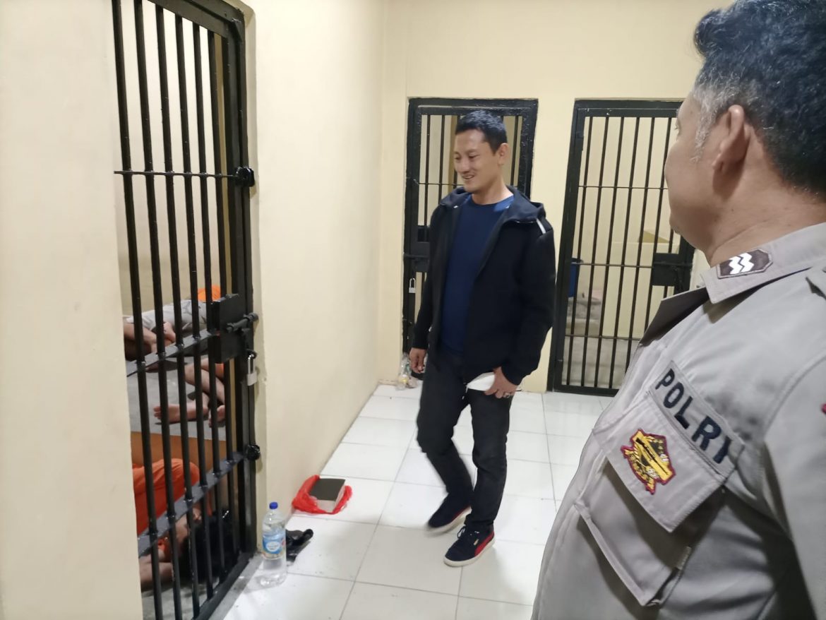 Pawas Cek Langsung Rutan Mako Polsek Balaraja Polresta Tangerang