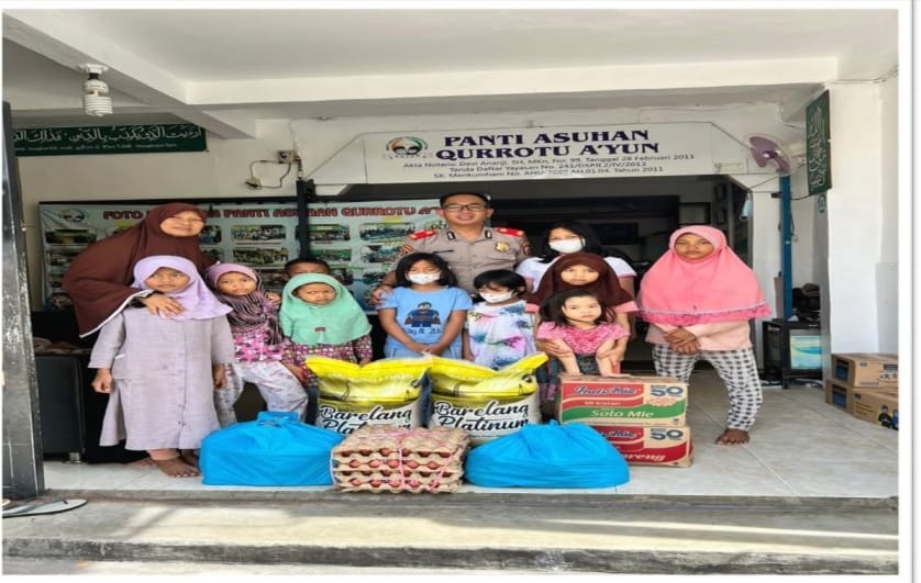 Serdik Sespimmen Ke 62, Serdik Andri Kurniawan dan Deni Saputra Gelar Bakti Sosial