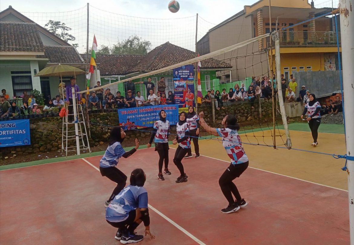 Turnamen Bola Voli Putri ‘Golun Cup’, Dimenangkan Asteam atas Citra Muda