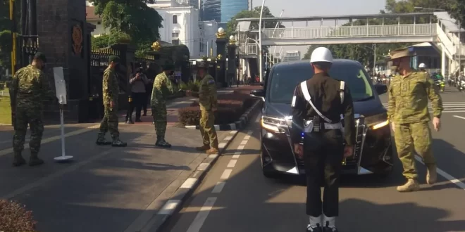 Pomdam Jaya Kawal Panglima Divisi 1 AD Australia Selama Berada di Jakarta