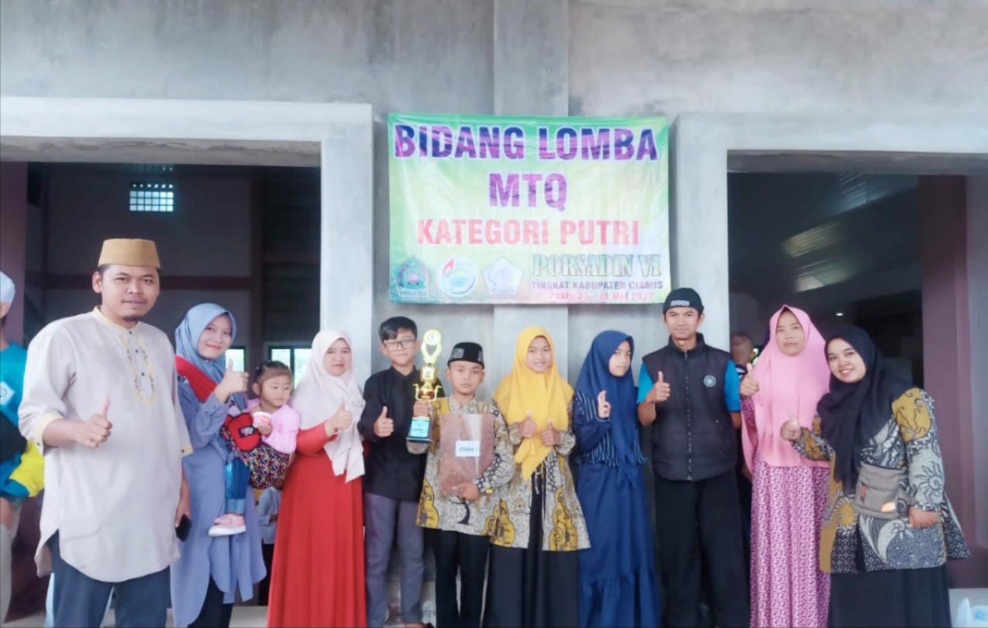 Farhan Raih Juara 1 Pidato PA Porsadin dan Menjadi Wakil Kabupaten Ciamis Tingkat Provinsi