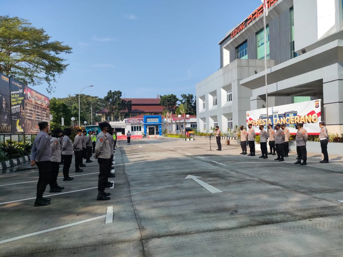 Apel Siaga Kompi 1 Polresta Tangerang