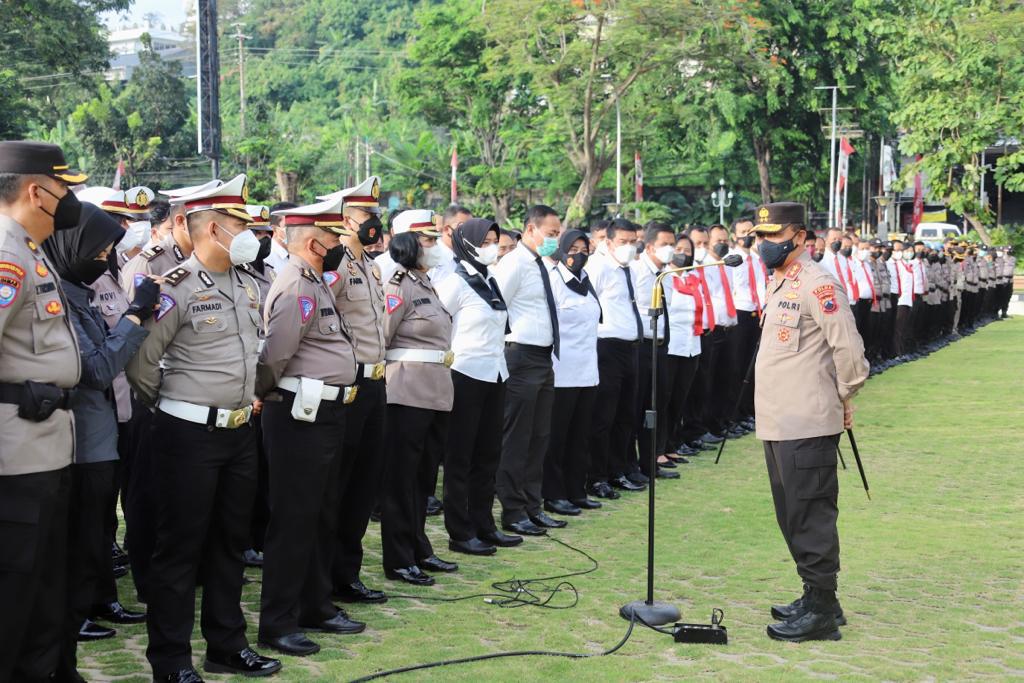 Kapolda Jateng : Jelang HUT Bhayangkara, Perkuat Sense Of Belonging dan Jaga Marwah Institusi Polri