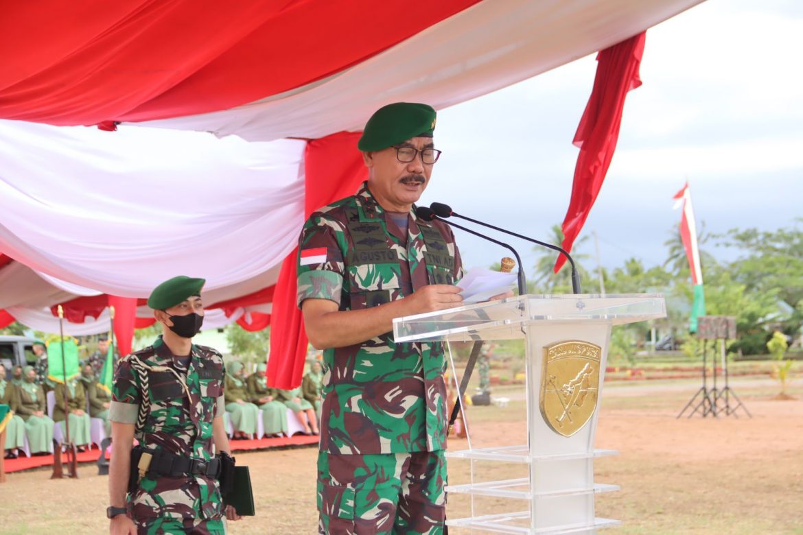 Pangdam XII/Tpr Pimpin Sertijab Danyonkav 12/Beruang Cakti