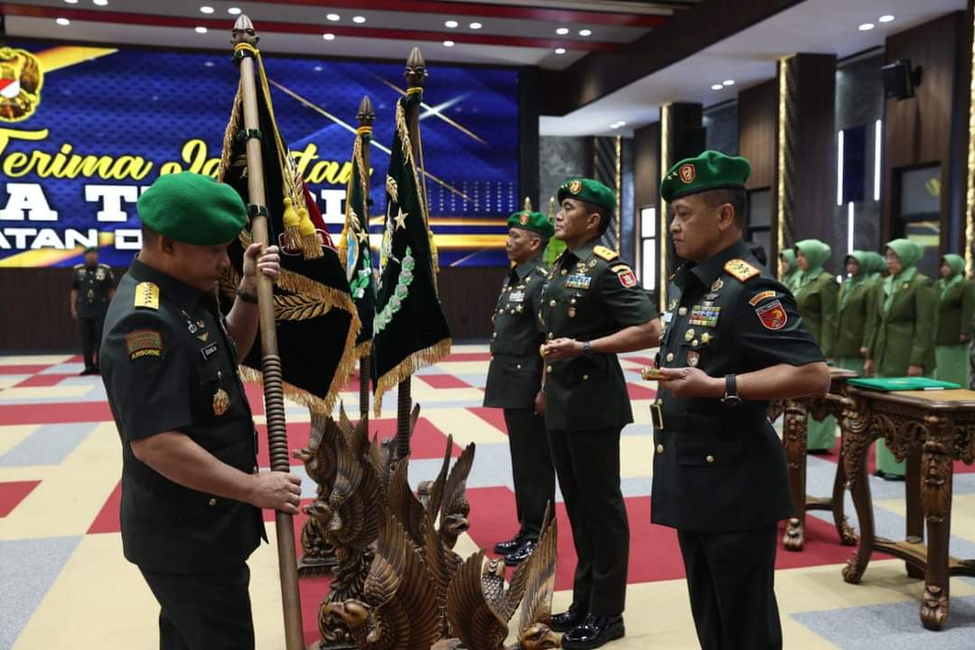 Pimpin Sertijab Pati TNI AD, Kasad Inginkan Seorang Pemimpin Punya Rasa Memiliki