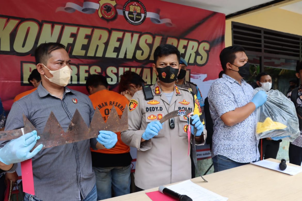 Setelah Lima Belas Hari Buron, Akhirnya Polisi Bekuk Anggota Geng Motor Pelaku Penusukan