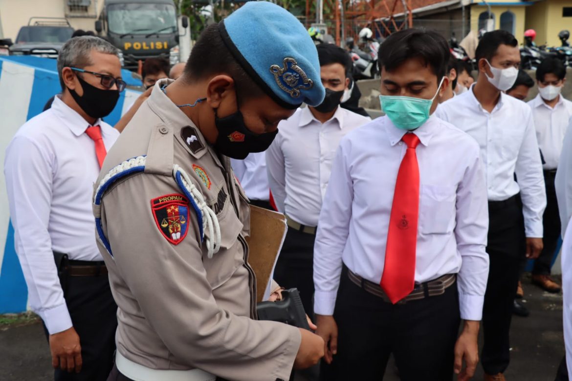 Dalam Operasi Gaktibplin Seluruh Personel Polres Ciamis Dilakukan Pemeriksaan