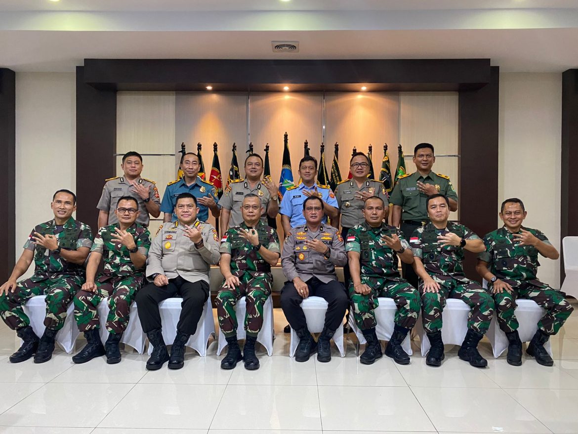 Kasdam XII/Tpr Terima Peserta Didik PKDN Sespimti Polri Dikreg ke-31 TA 2022