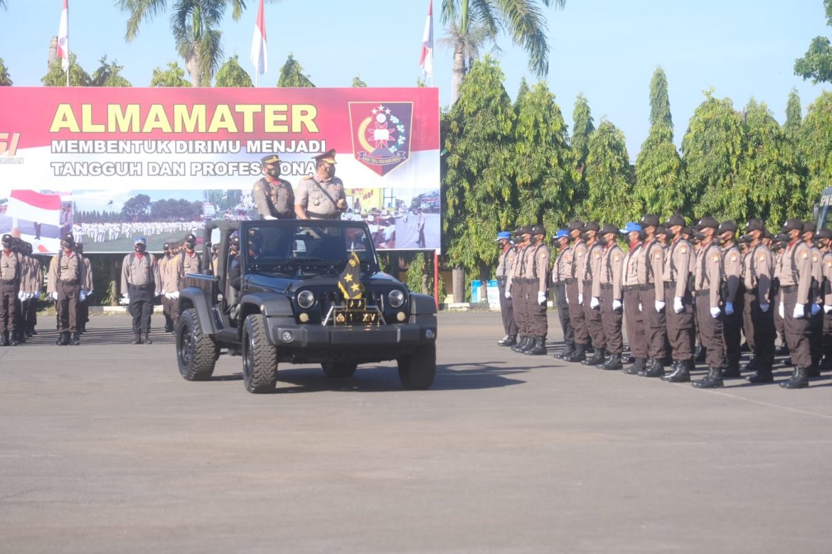 Kapolda Sulsel Pimpin Upacara Pembukaan Pendidikan Pembentukan Bintara Polri Gel II 2022