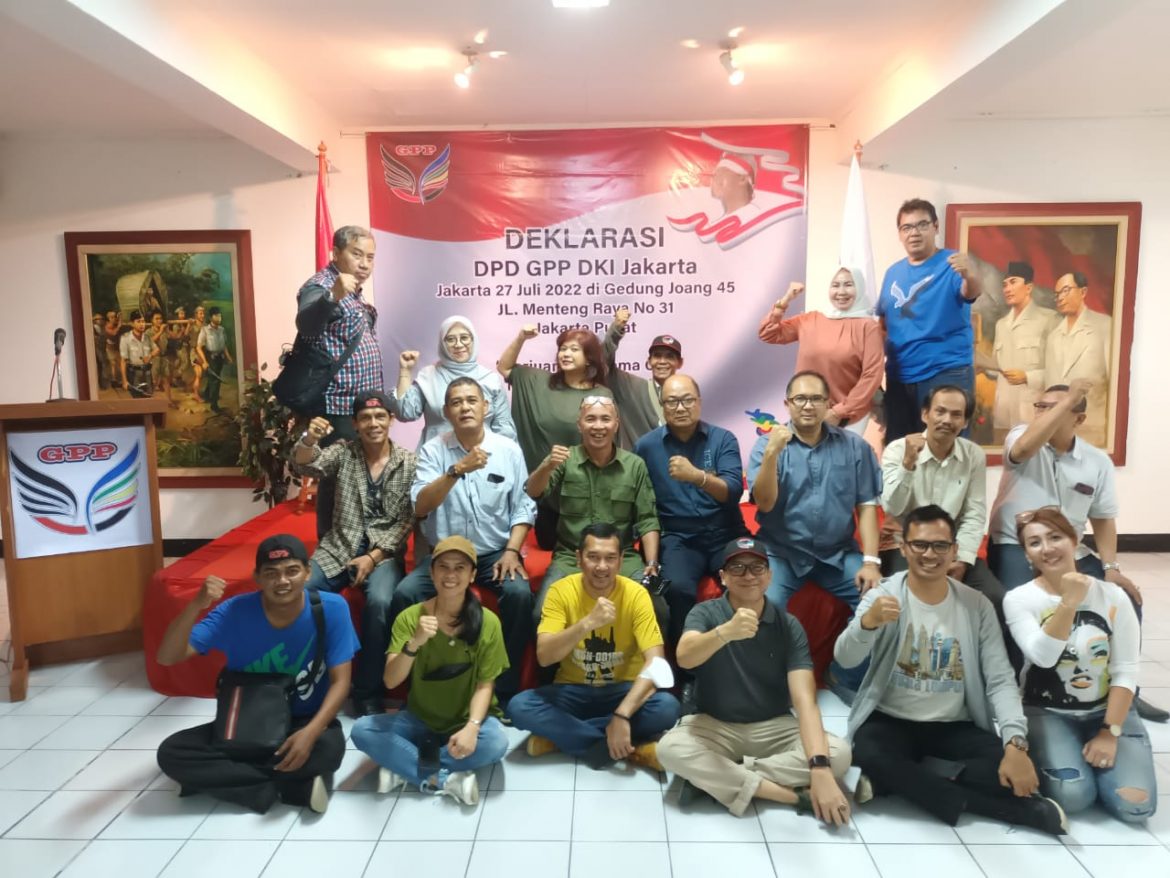 Relawan Ganjar Deklarasi Dukungan di Gedung Joang45: Dukungan Masyarakat Jakarta Sangat Kuat