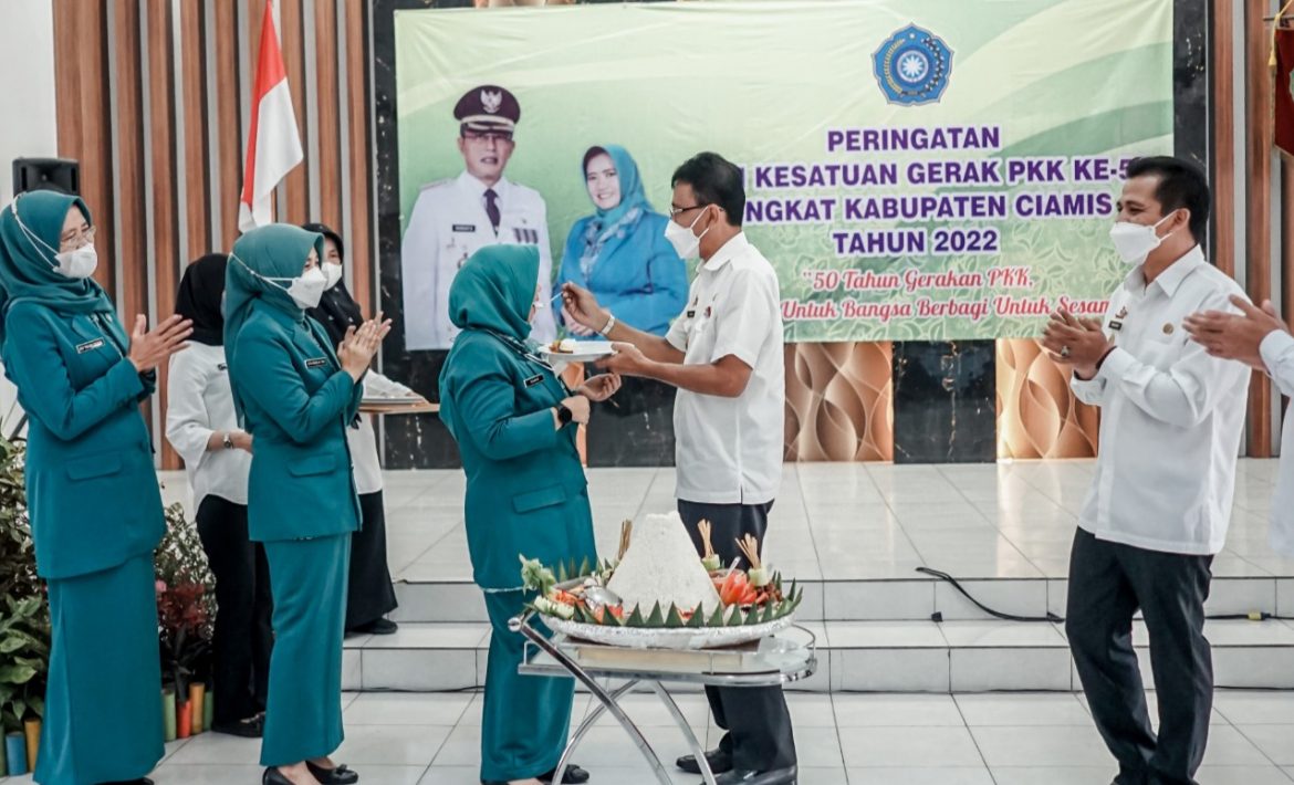 Bupati Ciamis : 50 Tahun Gerakan PKK Hadir untuk Indonesia