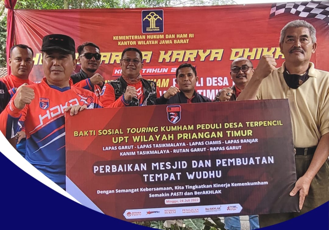 Guyub dan Humanis : Bakti Sosial UPT Wilayah Priangan Timur Touring Peduli Desa