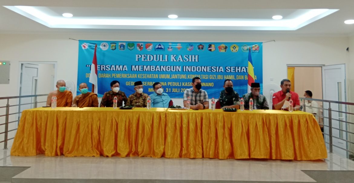 Peduli Kasih Yayasan Hemadihro Mettavati Gelar Acara ” Bersama Membangun Indonesia Sehat”