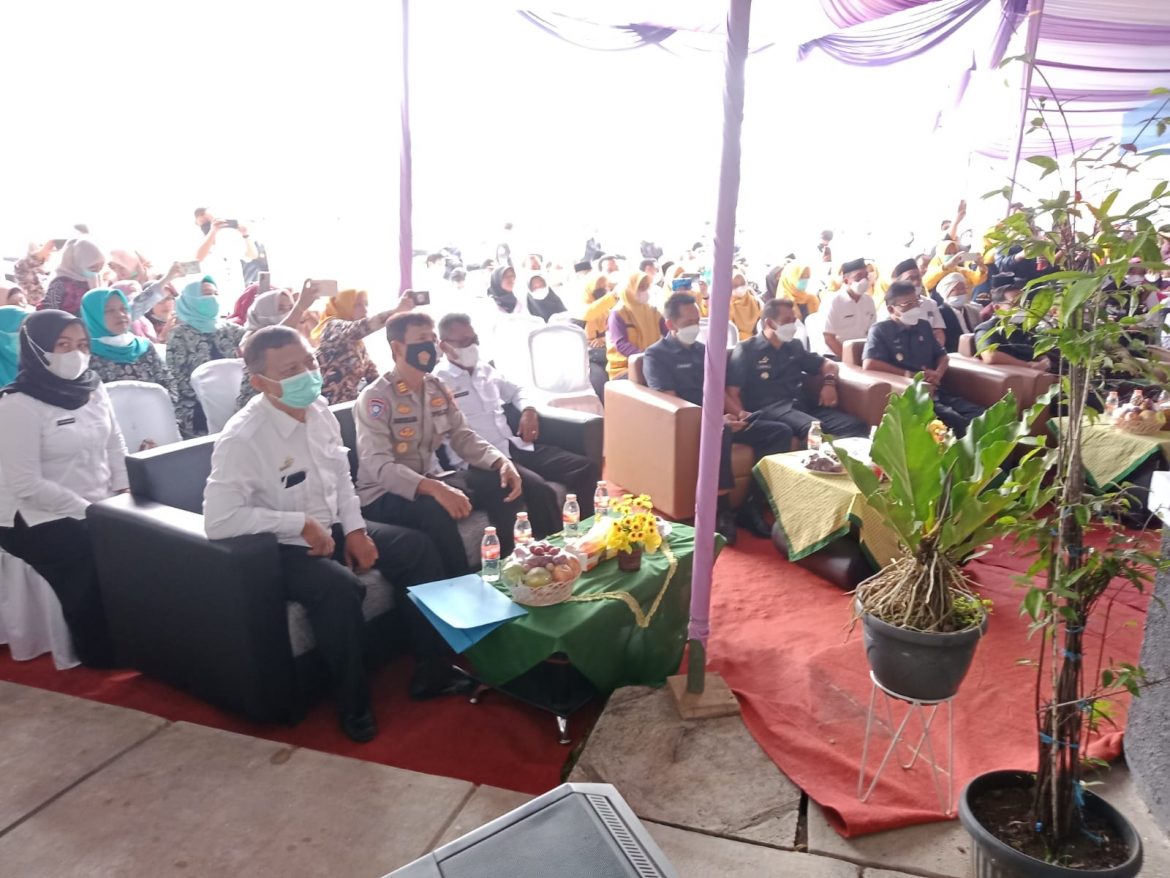 Polres Ciamis: Bentuk Sinergitas Polri, TNI dan Pemerintah Satbinmas Hadiri Bulan Imunisasi Anak Nasional