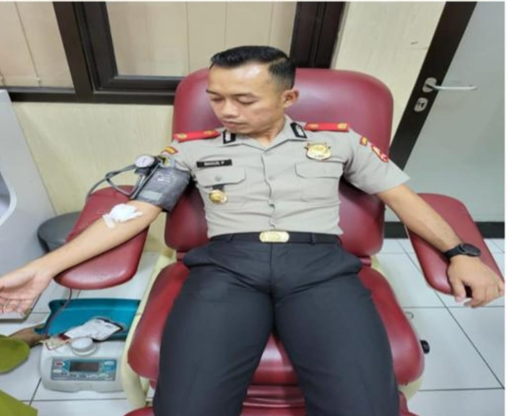 Peduli Kemanusian, Sedik Bagus Panuntun Ikut Donor Darah Untuk Masyarakat