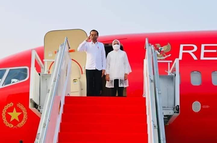 Presiden Jokowi dan Ibu Iriana Kunjungan Kerja ke Kalimantan Barat