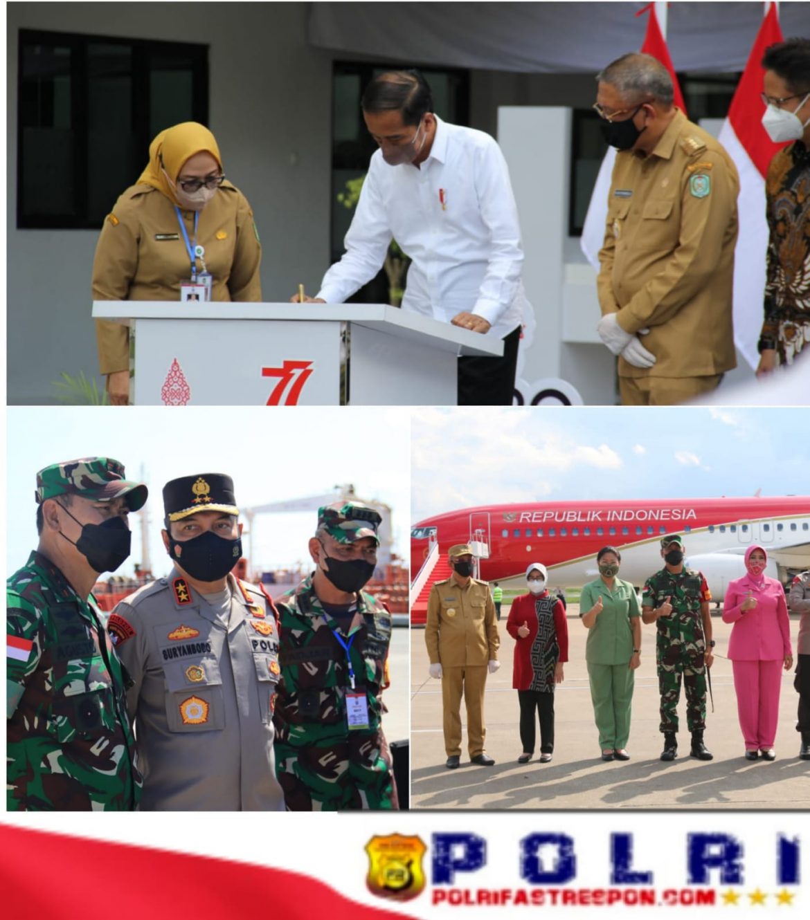 Pangdam XII/Tpr Pimpin PAM VVIP RI-1, Kunjungan Presiden di Kalbar Berlangsung Aman