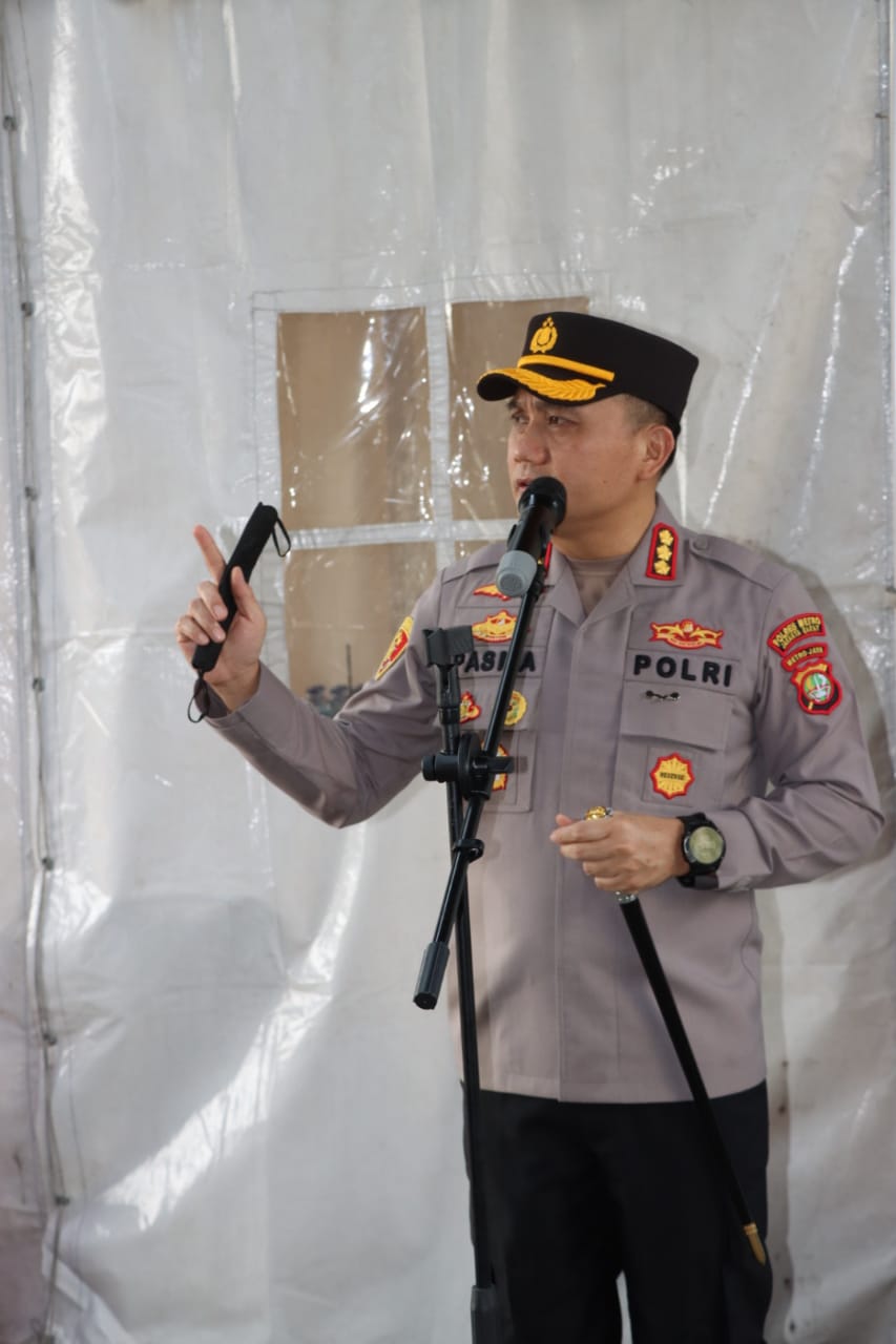 Personel Polres Metro Jakarta Barat Mensiagakan Sebanyak 278 Personel Gabungan Baik Polres, Polsek Jajaran dan Polisi Perairan (polair)