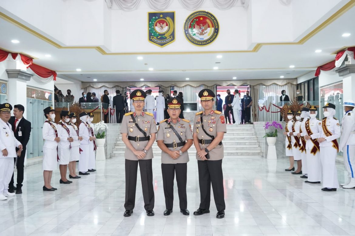 Wakapolda Jabar Hadiri Pengukuhan Praja Pertama IPDN Angkatan XXXVIII Tahun 2022