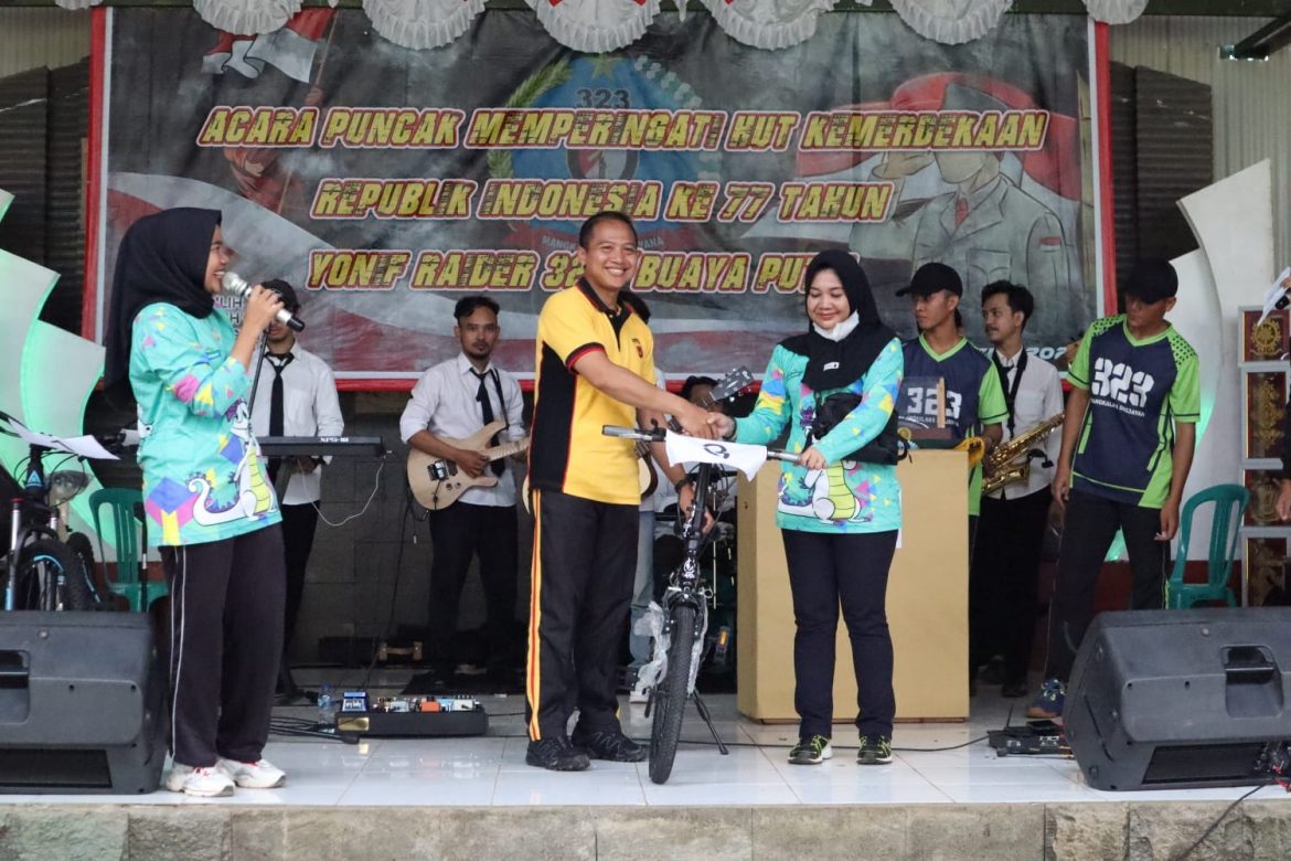 Bentuk Sinergitas TNI -Polri dan Pemerintah Isi HUT RI Ke – 77 : Kapolres Ciamis Goes Bareng Bersama Yonif Raider 323/BP Kostrad