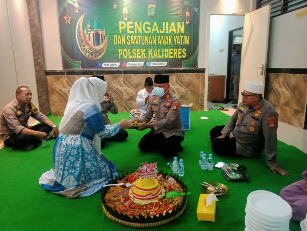 Ungkapan Syukur Di Hari Kemerdekaan Ke 77, Polsek Kalideres Gelar Santunan dan Doa Bersama