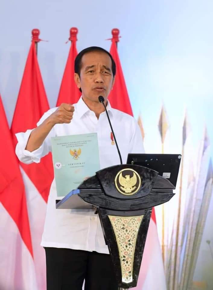 Presiden Jokowi: Kalau Masih Ada Mafia Tanah, Gebuk!