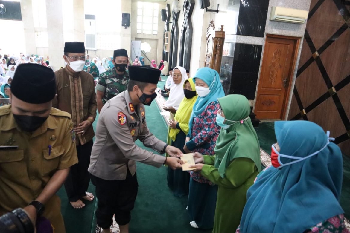 Kapolres Ciamis Hadiri Tabligh Akbar : Jalin Silaturahmi dan Bentuk Humanis Polri Bersama Masyarakat Muslim Ciamis