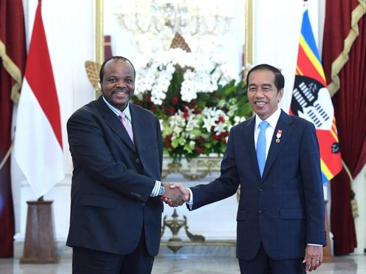 Presiden Jokowi Bertemu Raja Eswatini Bahas Peningkatan Kerja Sama Ekonomi