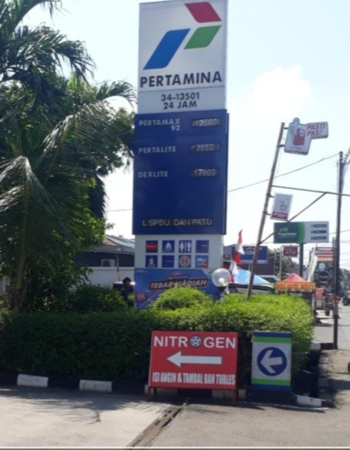 Undang Undang Migas NO.22 Tahun 2021 Tidak Berlaku Di Spbu 34.135.01, Condet Jakarta Timur