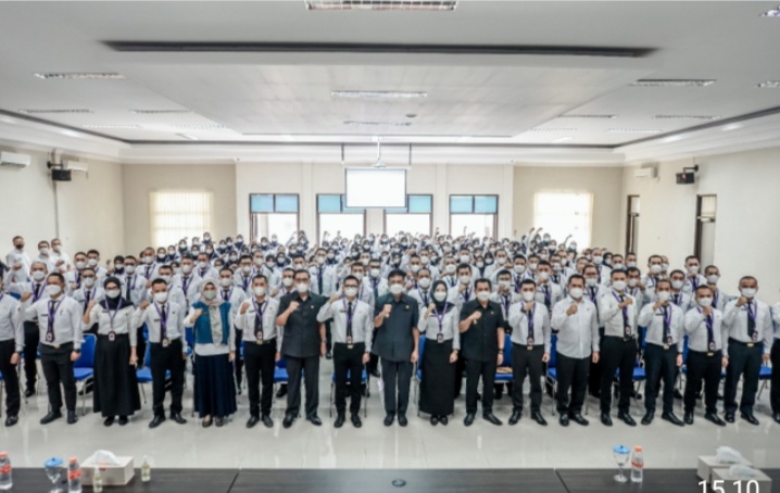 Buka Latsar CPNS, Bupati Ciamis : Kalau Ingin Kaya Jangan Jadi ASN !